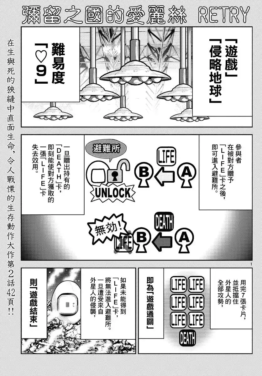 《弥留之国的爱丽丝 RETRY》单话 第02话 第1页