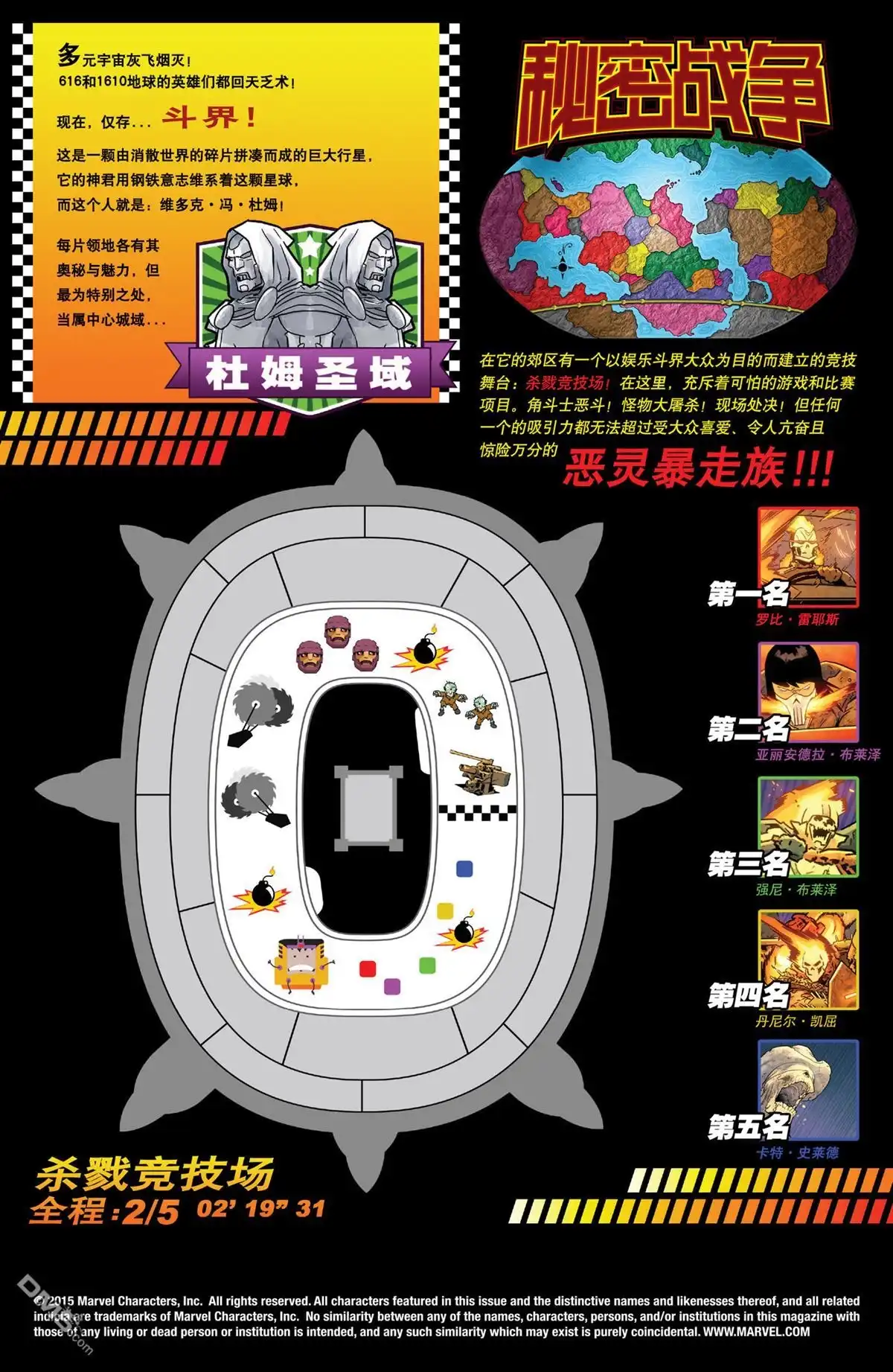 秘密战争2015 恶灵暴走族#01 第5页
