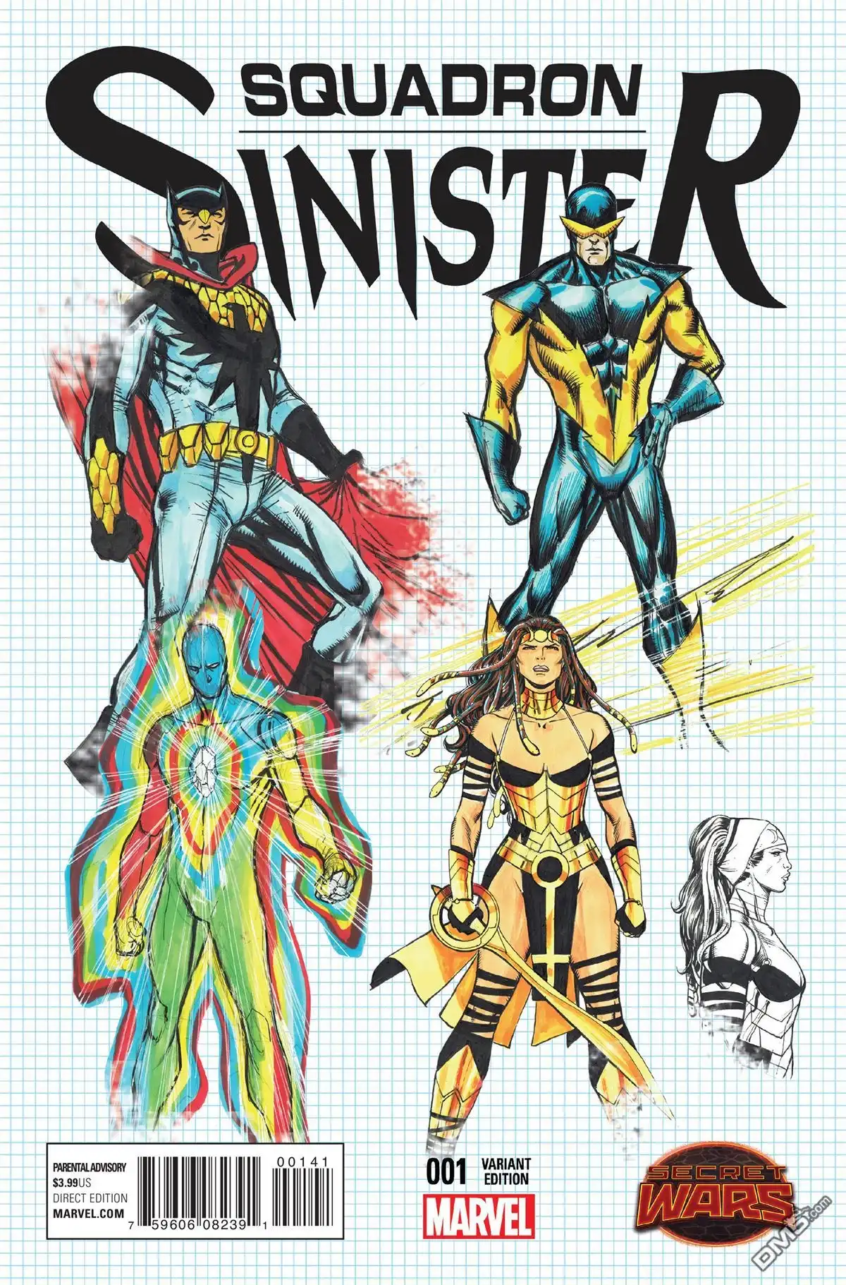秘密战争2015 邪恶中队Squadron Sinister1 第4页
