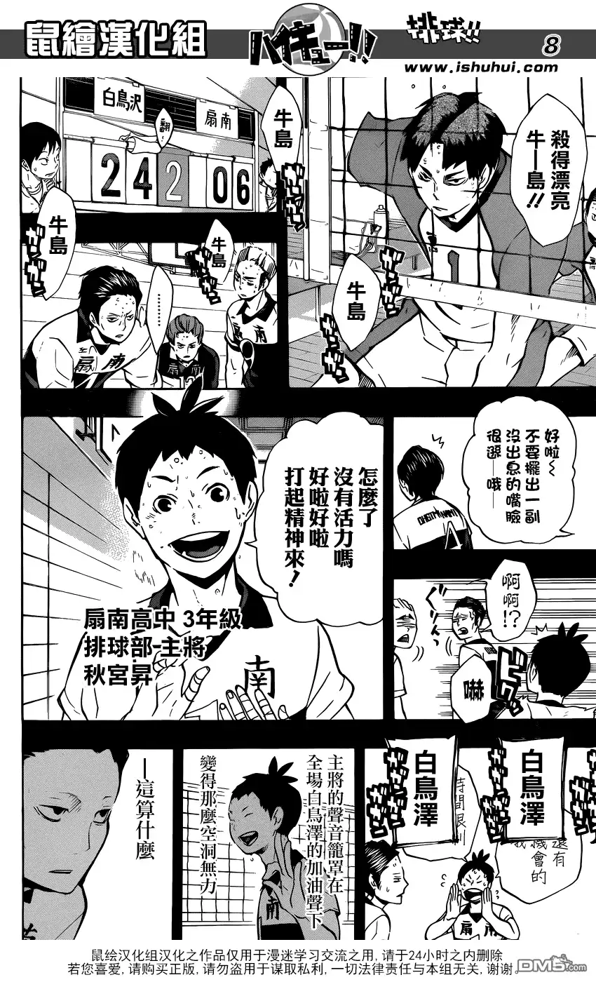 《排球》第100话 姿态 第8页