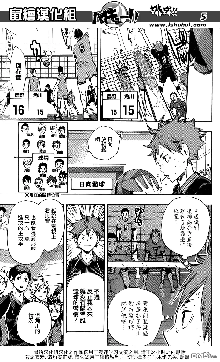 《排球》第104话 幼岛 第4页