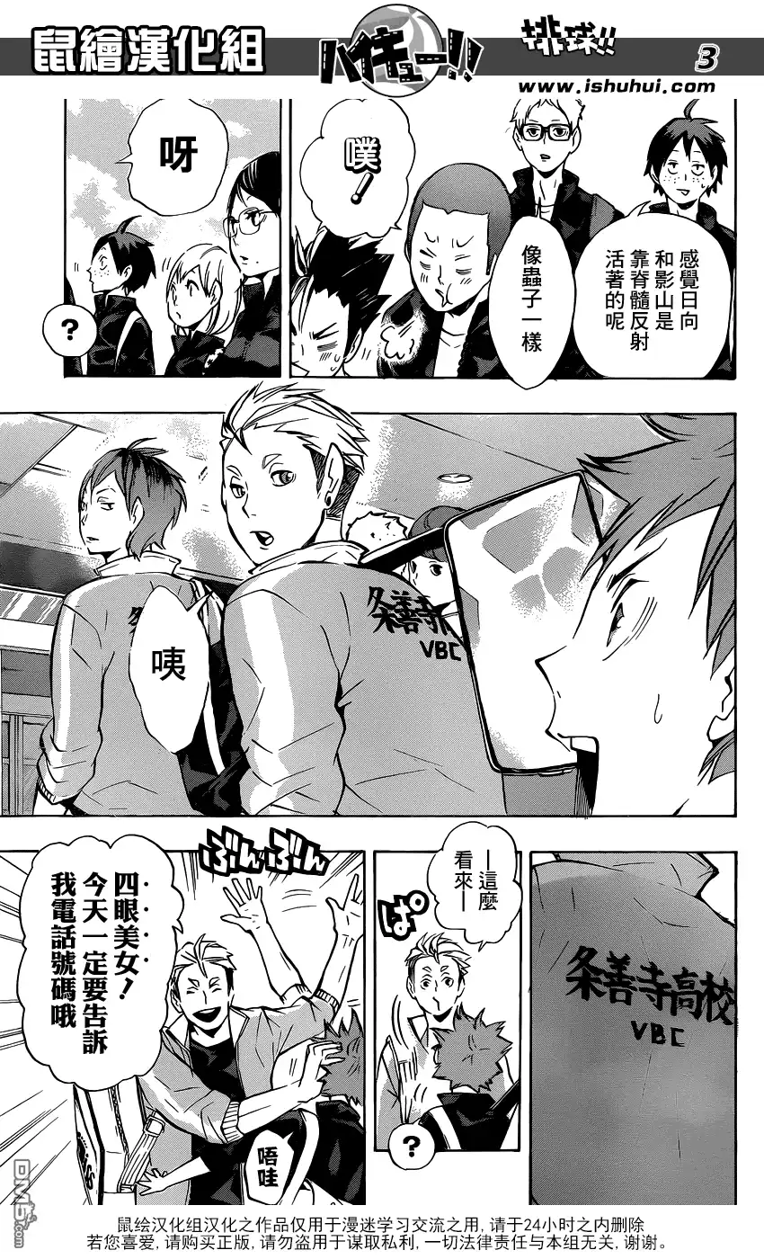 《排球》第108话 集结 第3页