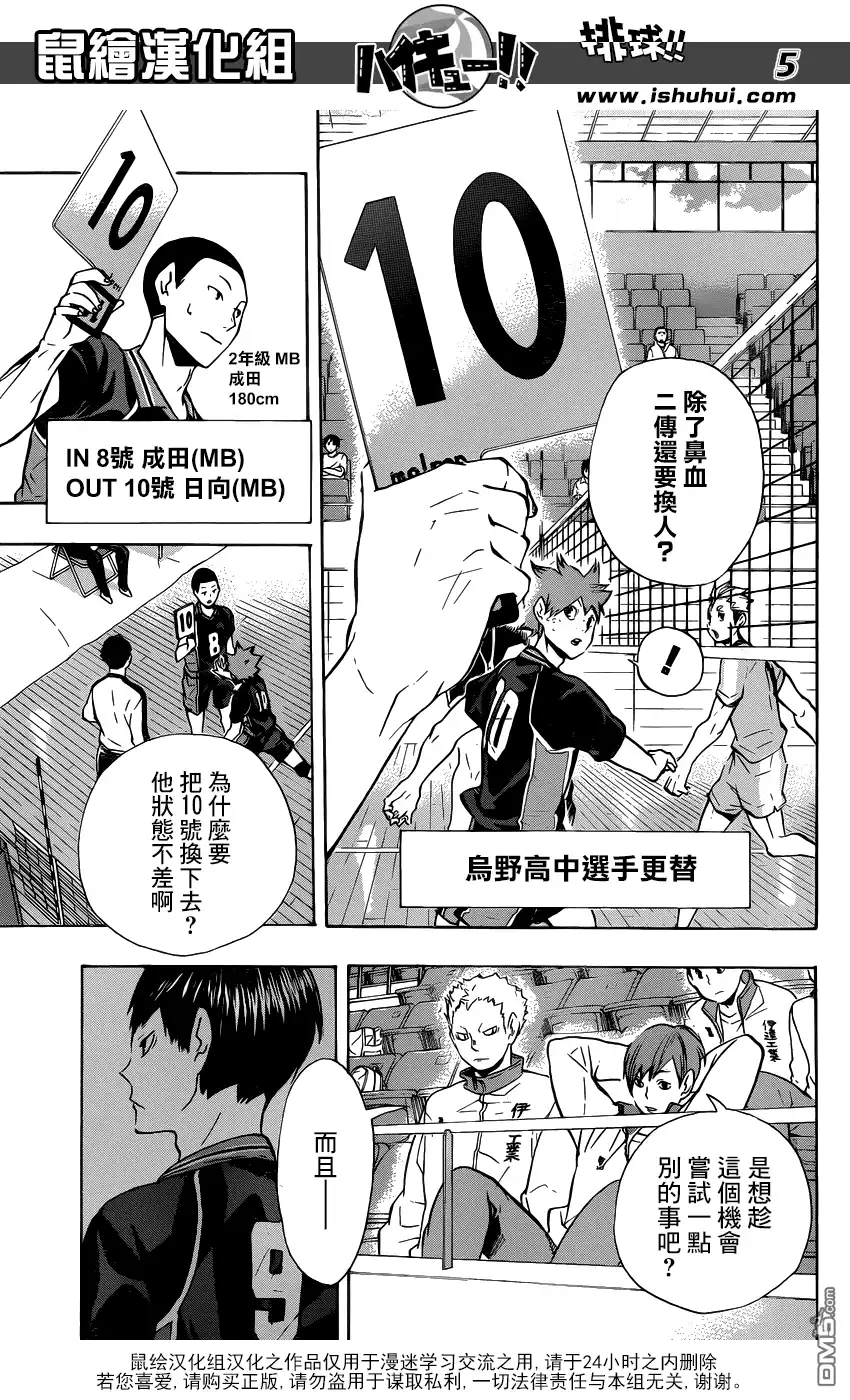 《排球》第111话 不成熟 第5页