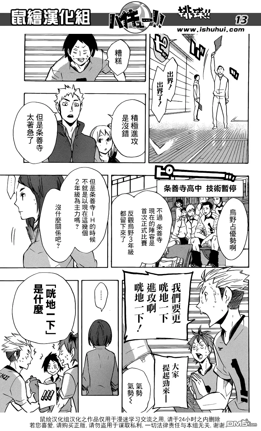 《排球》第113话 游戏场·2 第13页