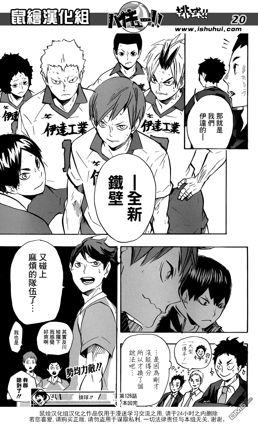 《排球》第126话 第3扇 第19页