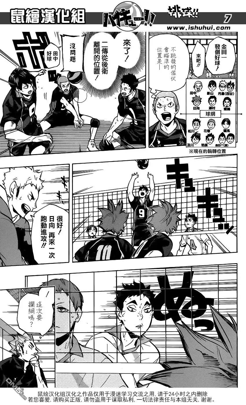 《排球》第131话 青叶城西的齿轮 第7页