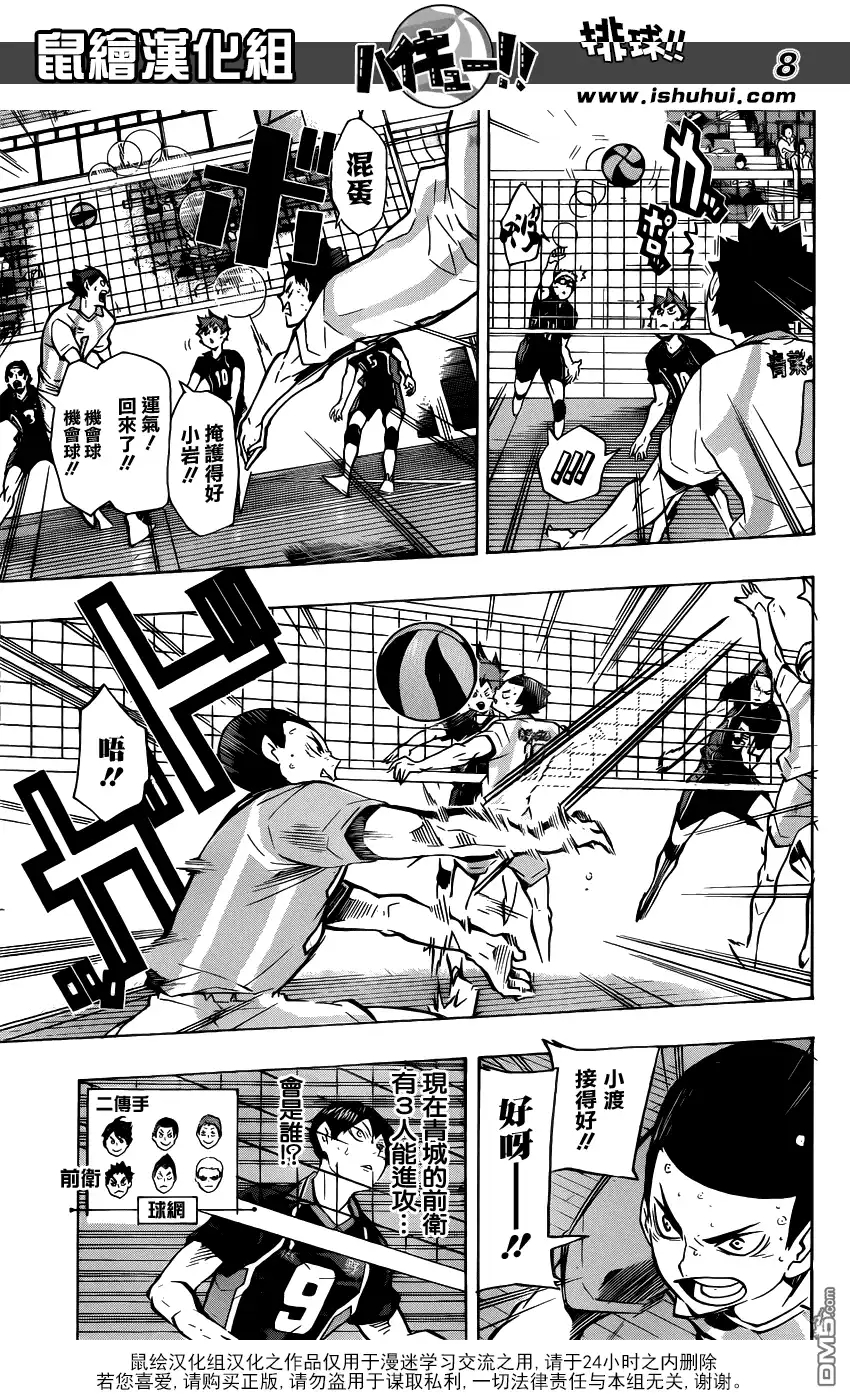 《排球》第132话 破坏者 第8页