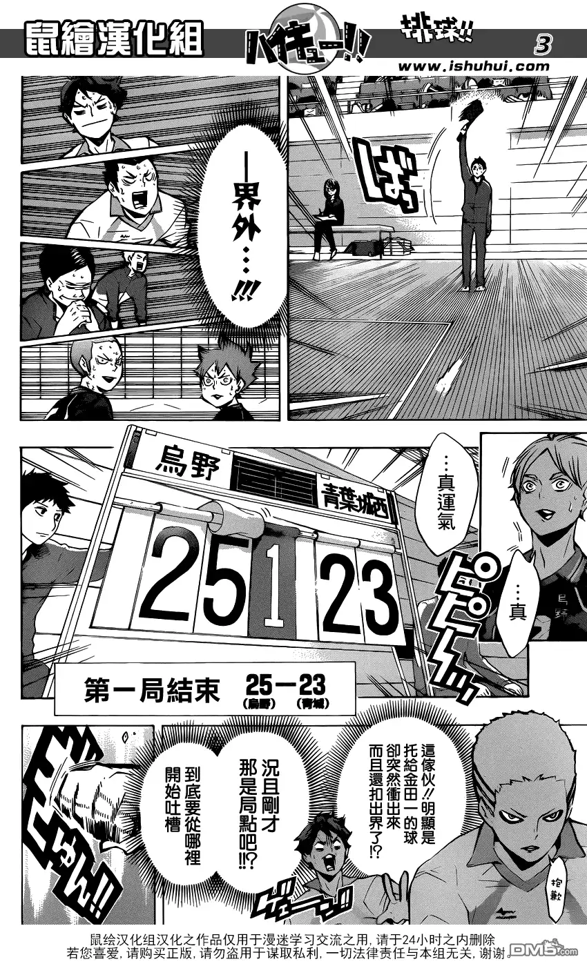 《排球》第132话 破坏者 第3页