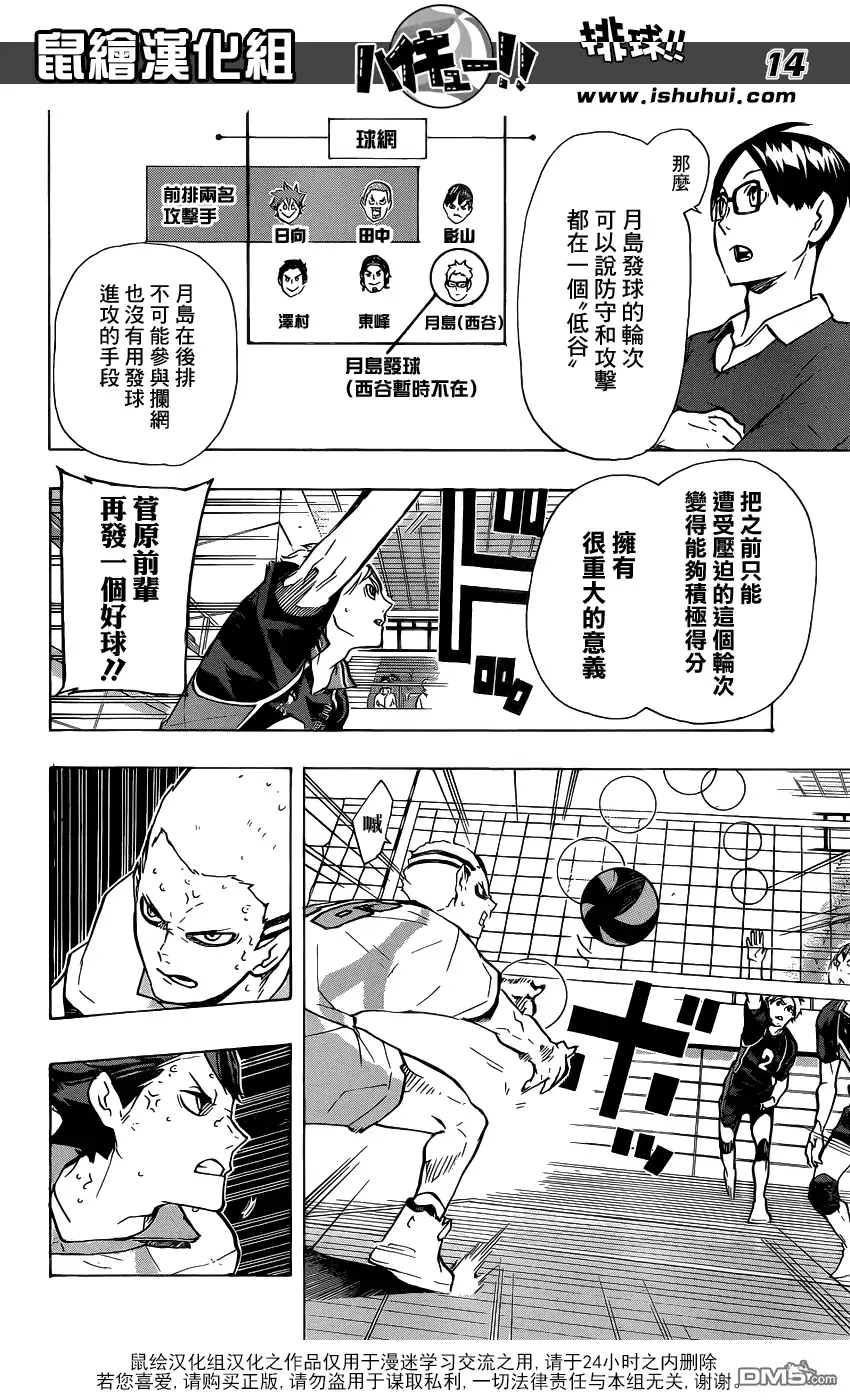 《排球》第134话 彼此彼此 第13页