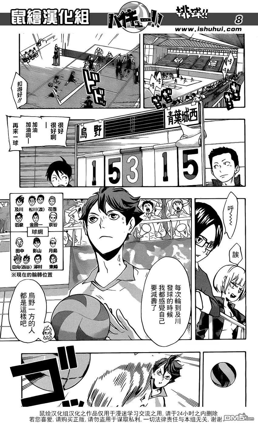 《排球》第142话 强大的形式 第7页