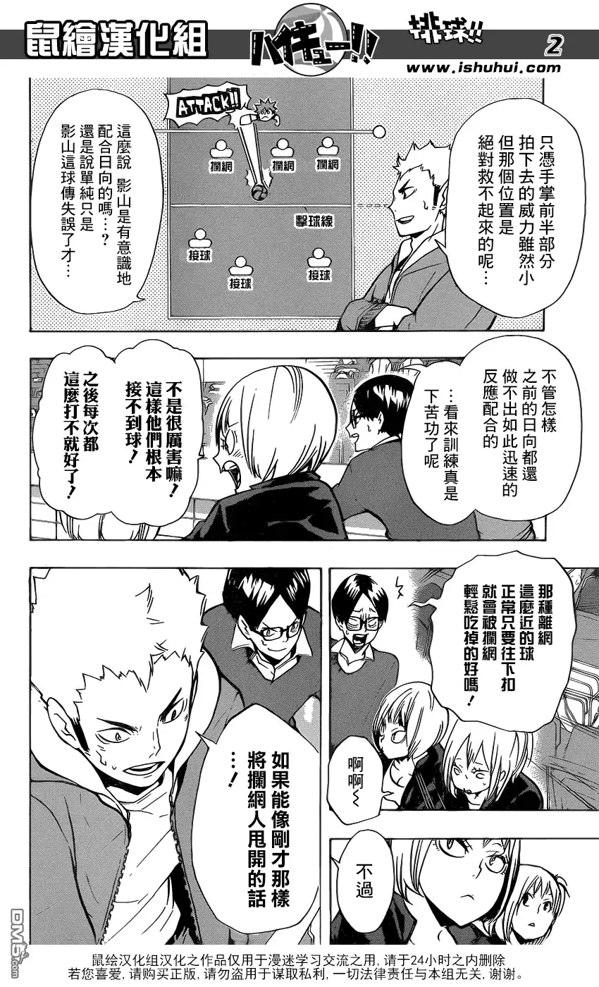 《排球》第143话 明灯 第2页
