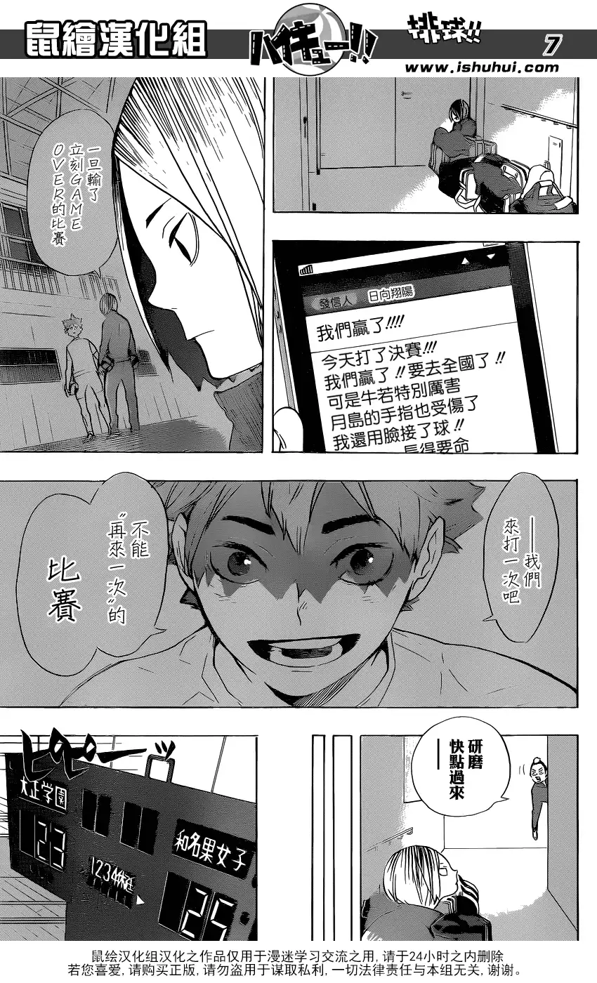 《排球》第196话 背水一战 第7页