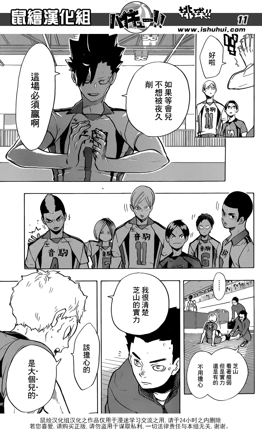 《排球》第199话 动摇 第11页