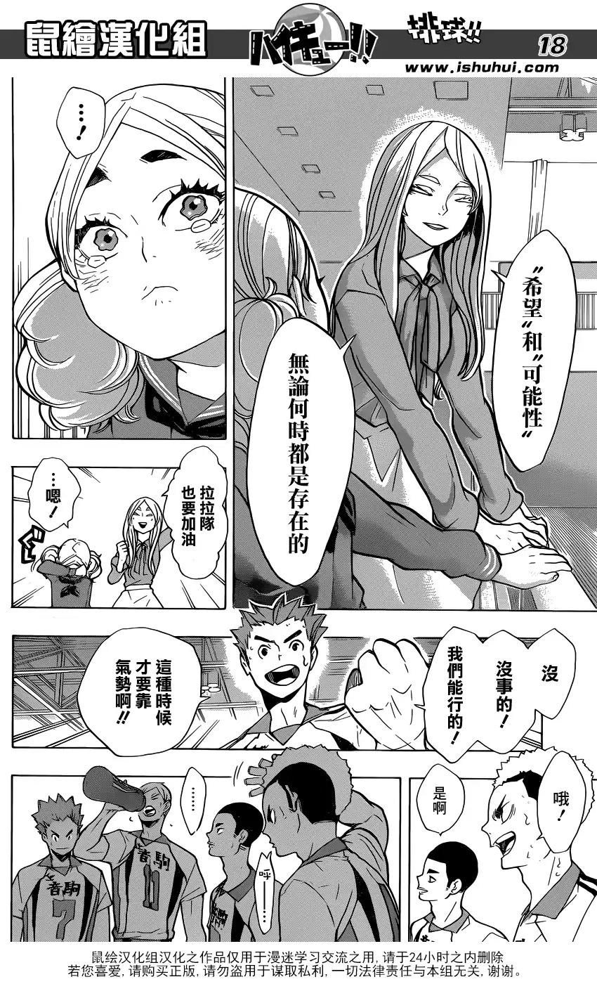《排球》第199话 动摇 第18页