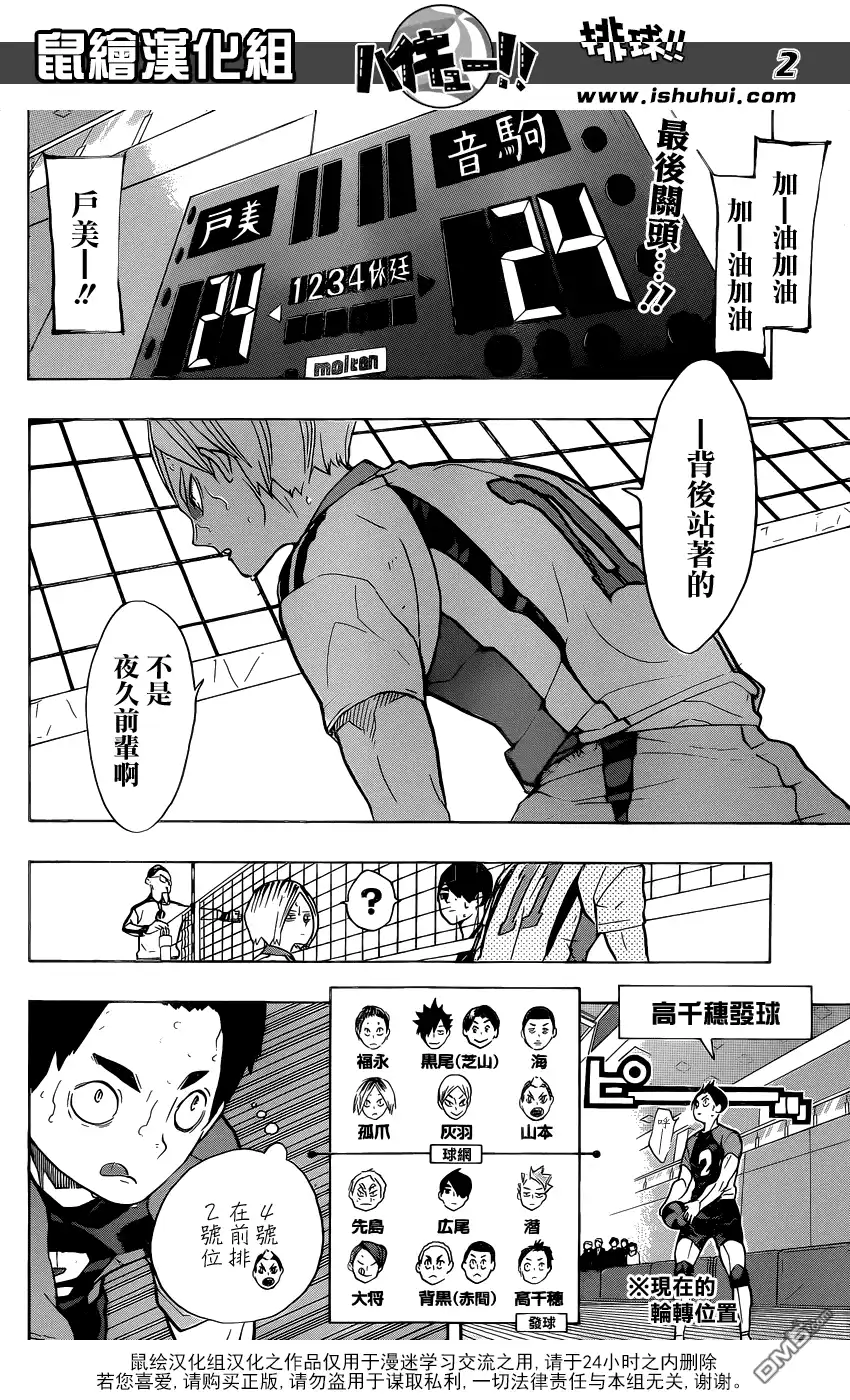《排球》第205话 球路 第2页