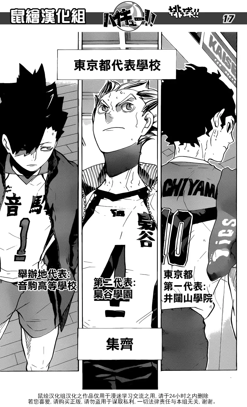 《排球》第206话 报告 第15页