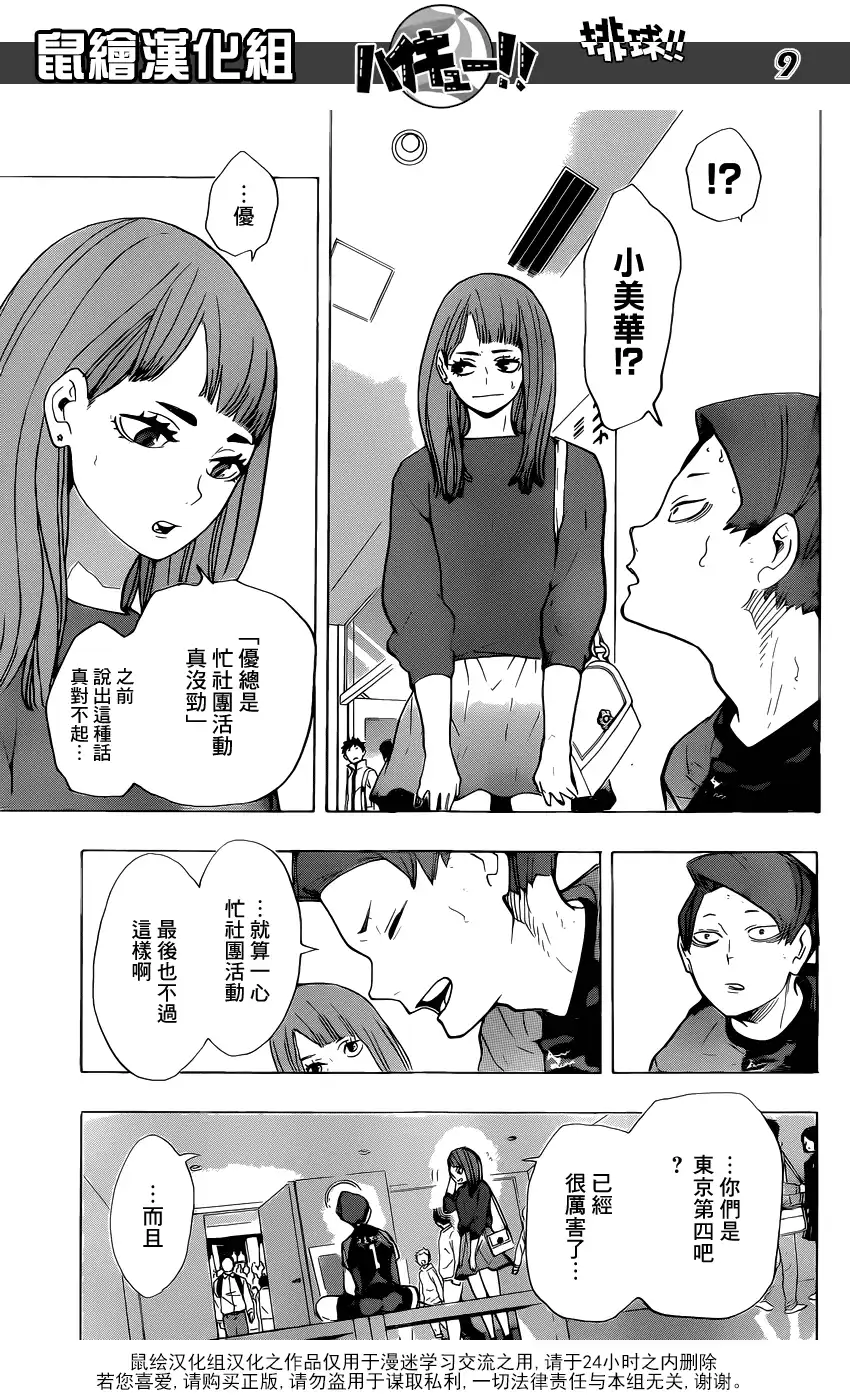 《排球》第206话 报告 第8页