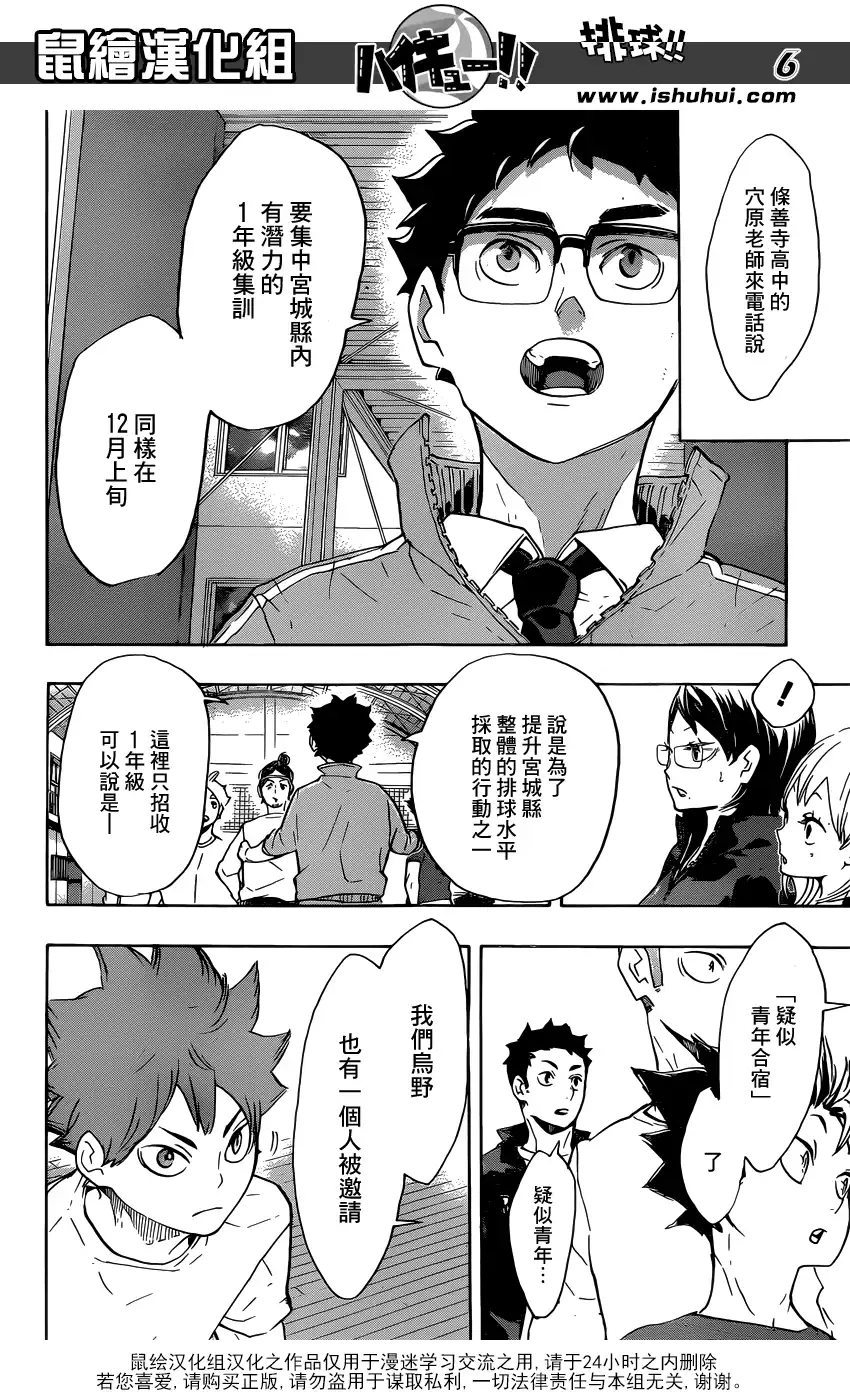 《排球》第208话 初雪 第6页