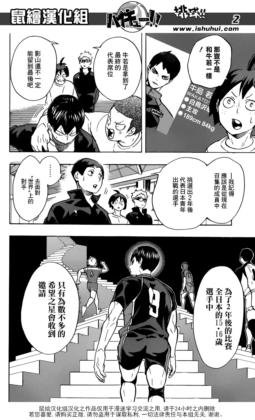 《排球》第208话 初雪 第2页