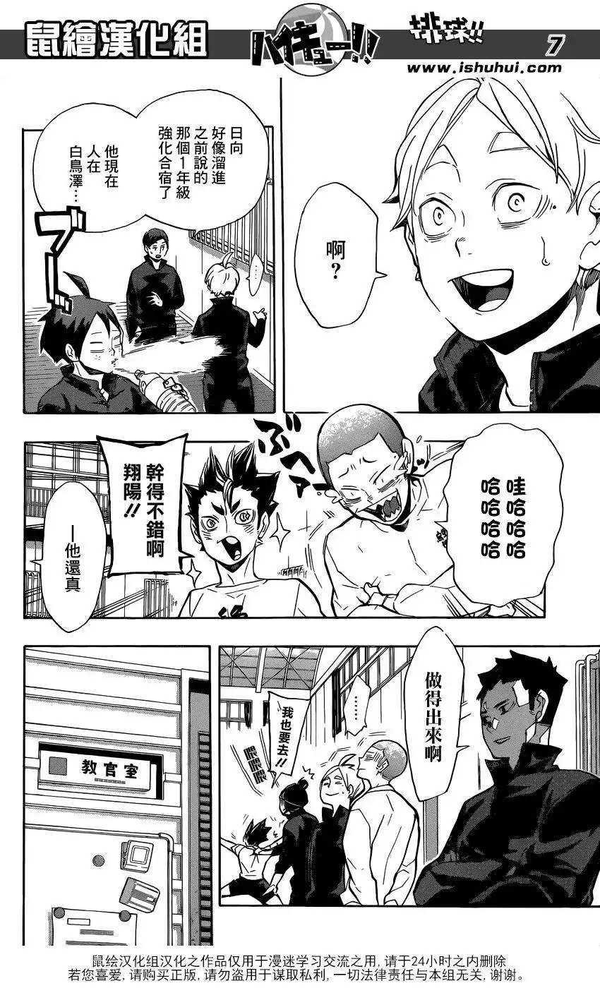 《排球》第209话 自我介绍 第6页