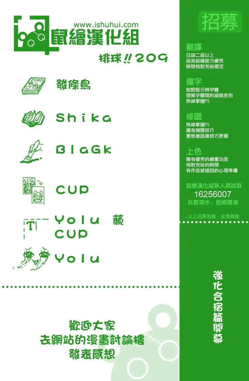 《排球》第209话 自我介绍 第20页