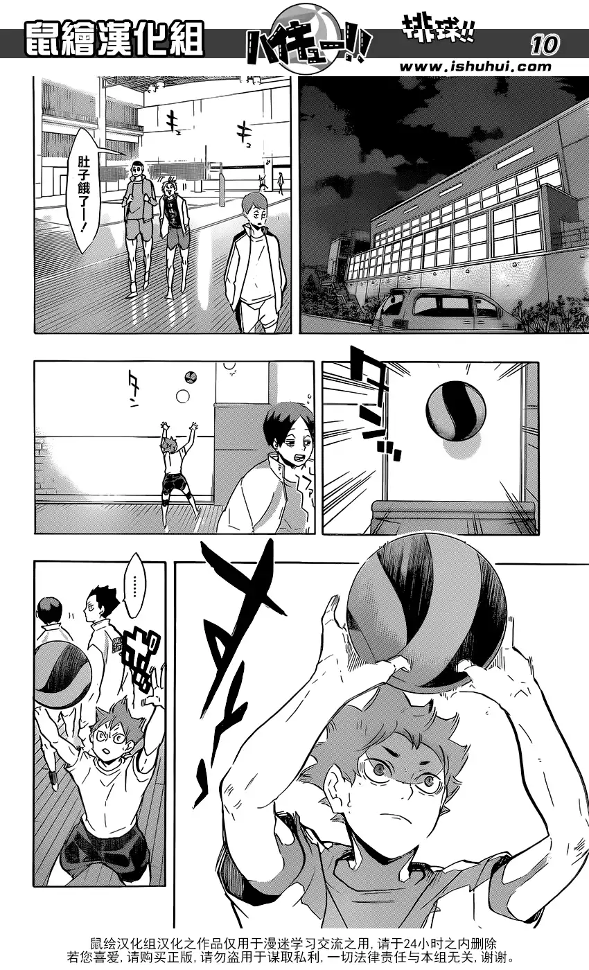 《排球》第210话 还没到出发点 第10页