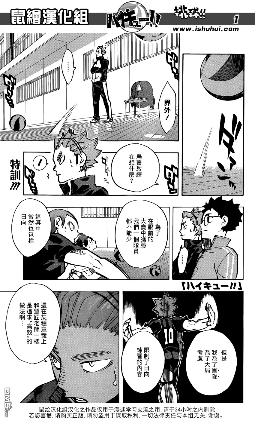 《排球》第212话 视角 第1页