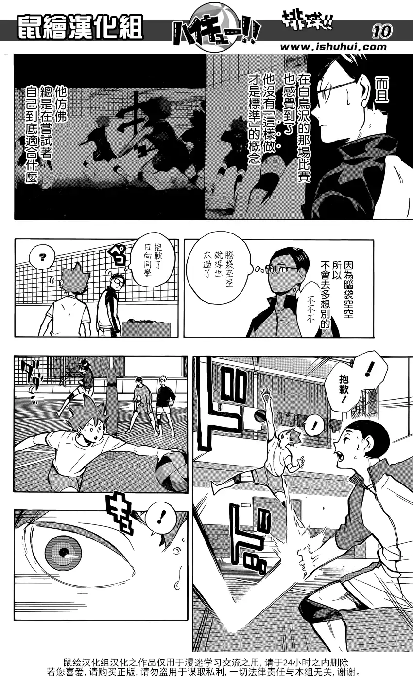 《排球》第214话 妖怪们 第10页