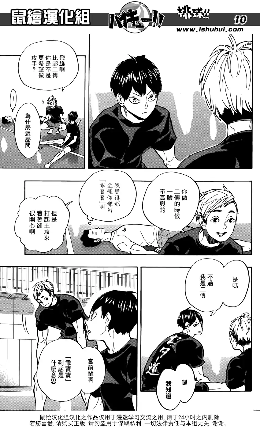 《排球》第219话 饥饿 第10页