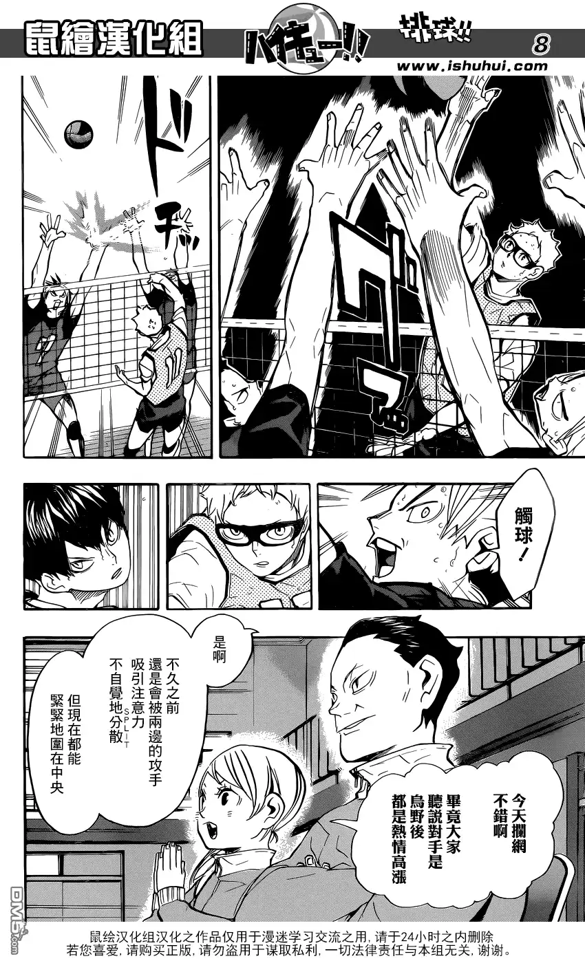 《排球》第223话 不和 第8页