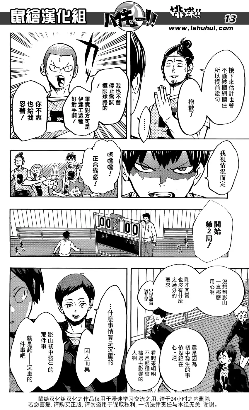 《排球》第224话 归来 第12页