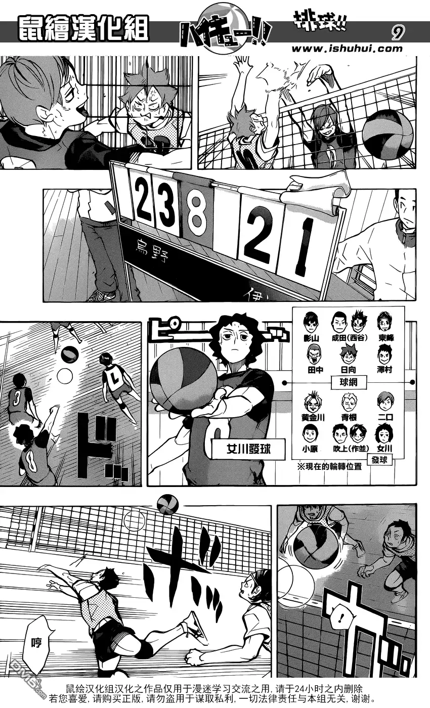 《排球》第227话 挑战者 第9页