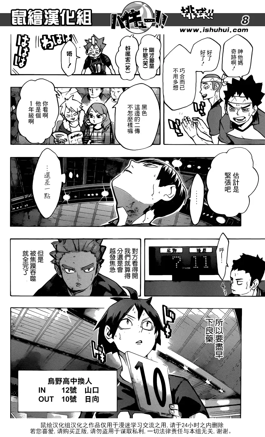 《排球》第234话 调整 第7页
