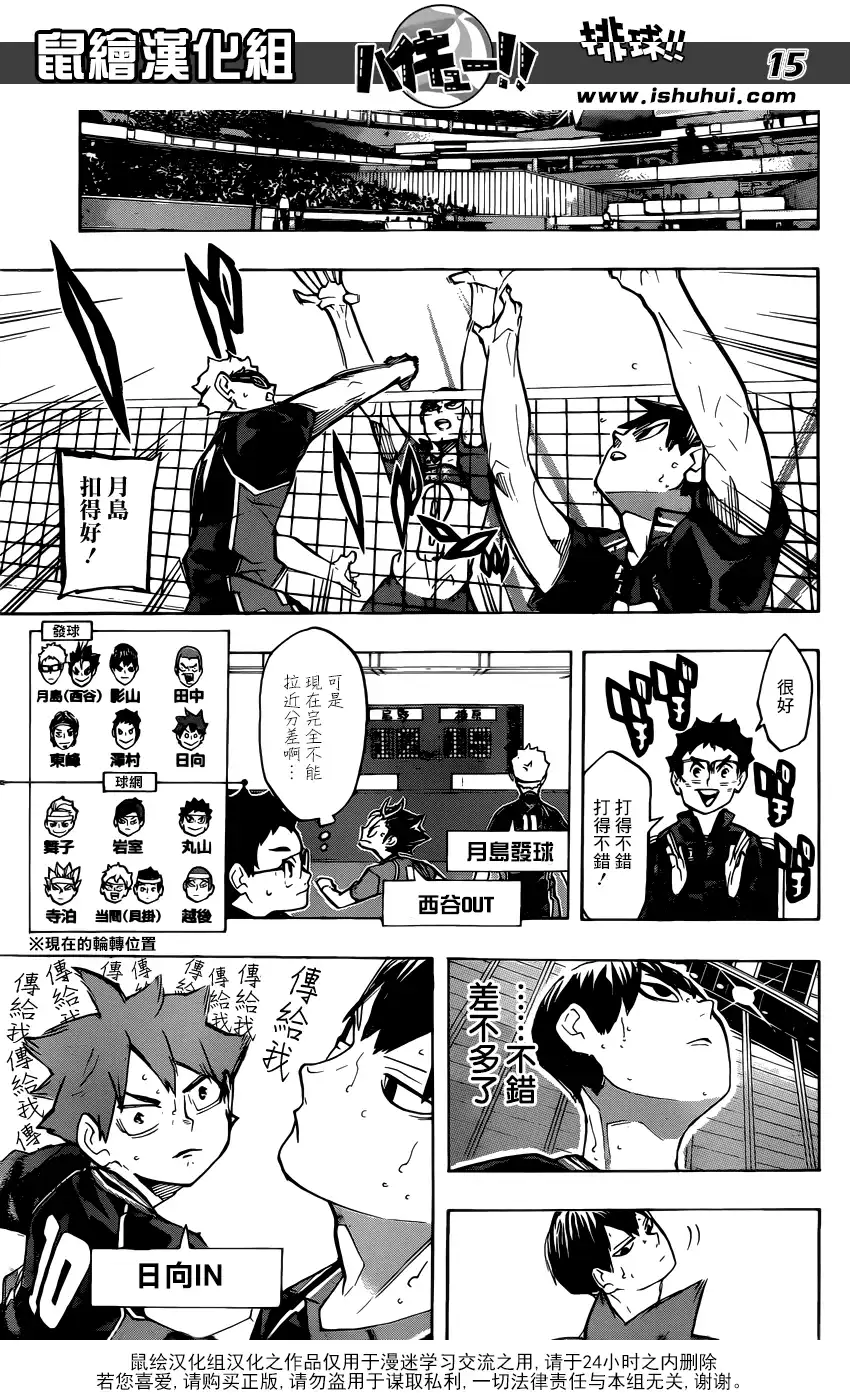 《排球》第234话 调整 第14页