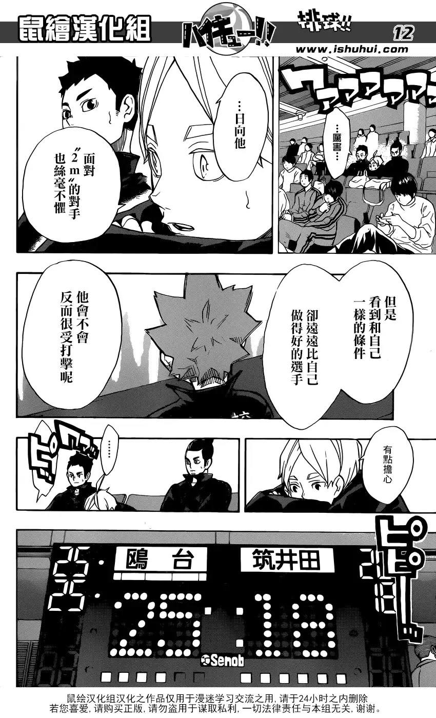 《排球》第245话 鲜明 第11页