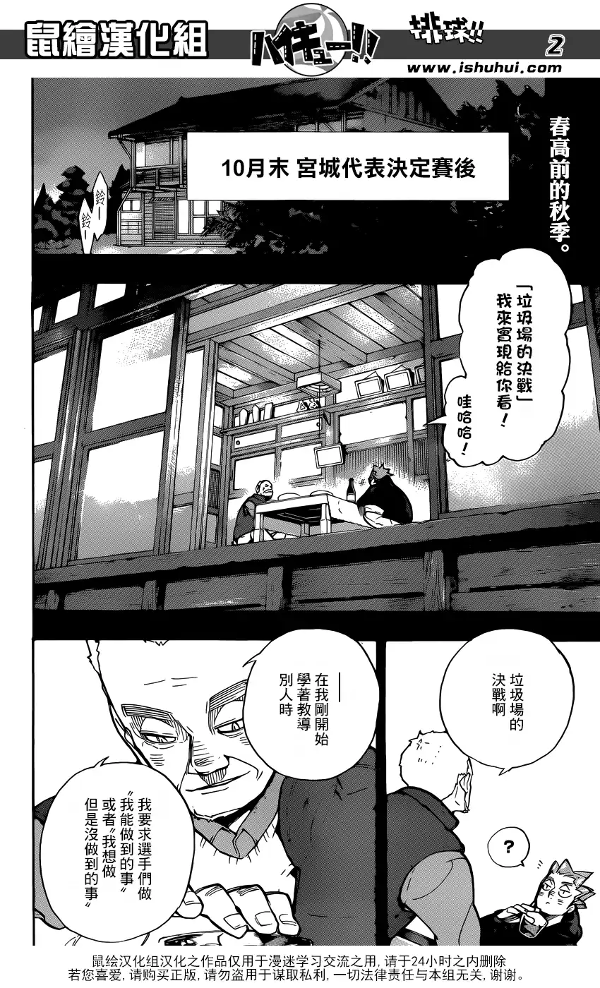 《排球》第247话 第2天 第2页