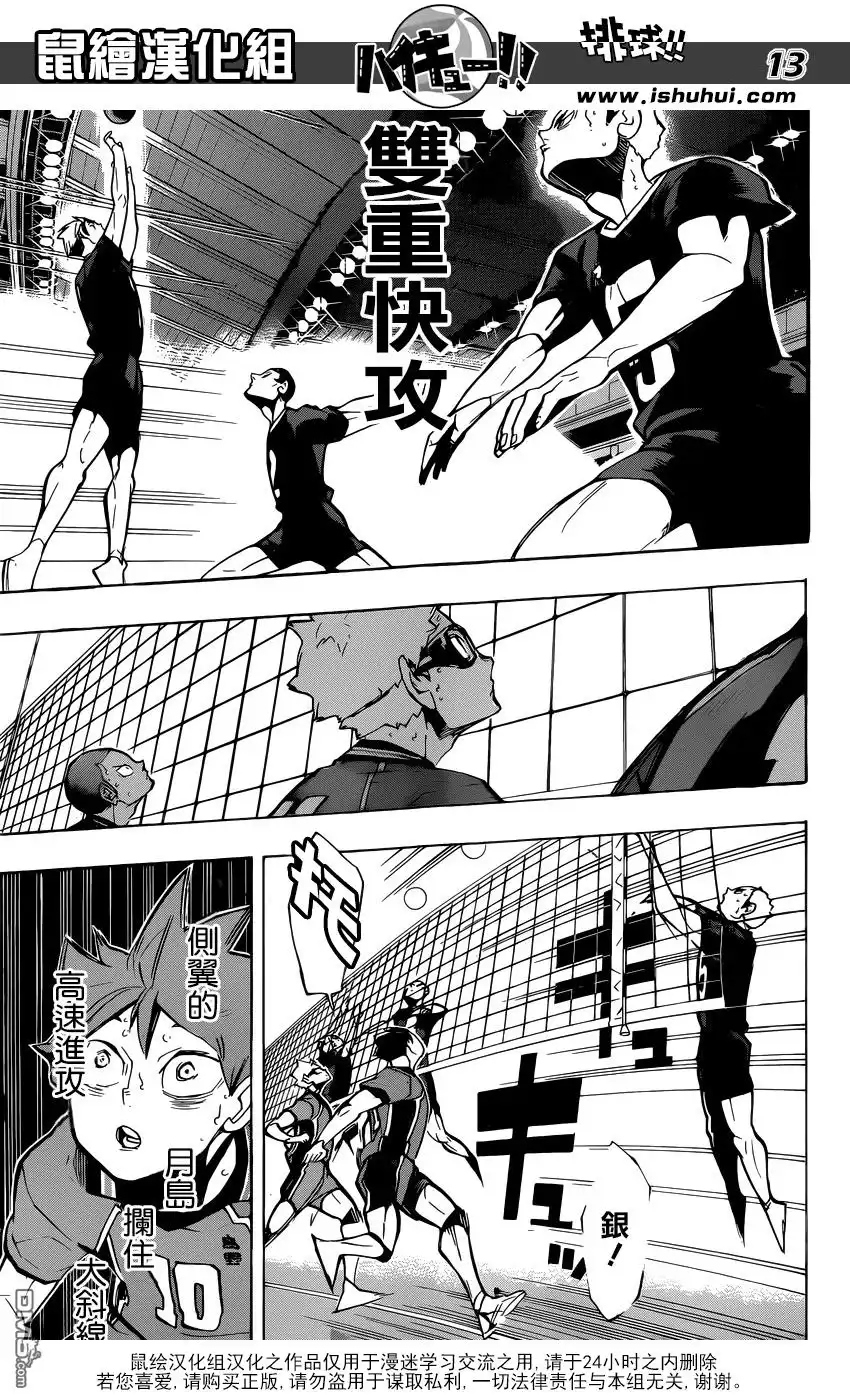 《排球》第252话 后盾 第13页
