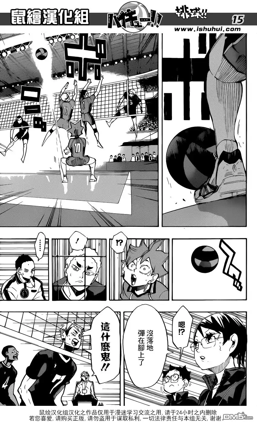 《排球》第252话 后盾 第15页