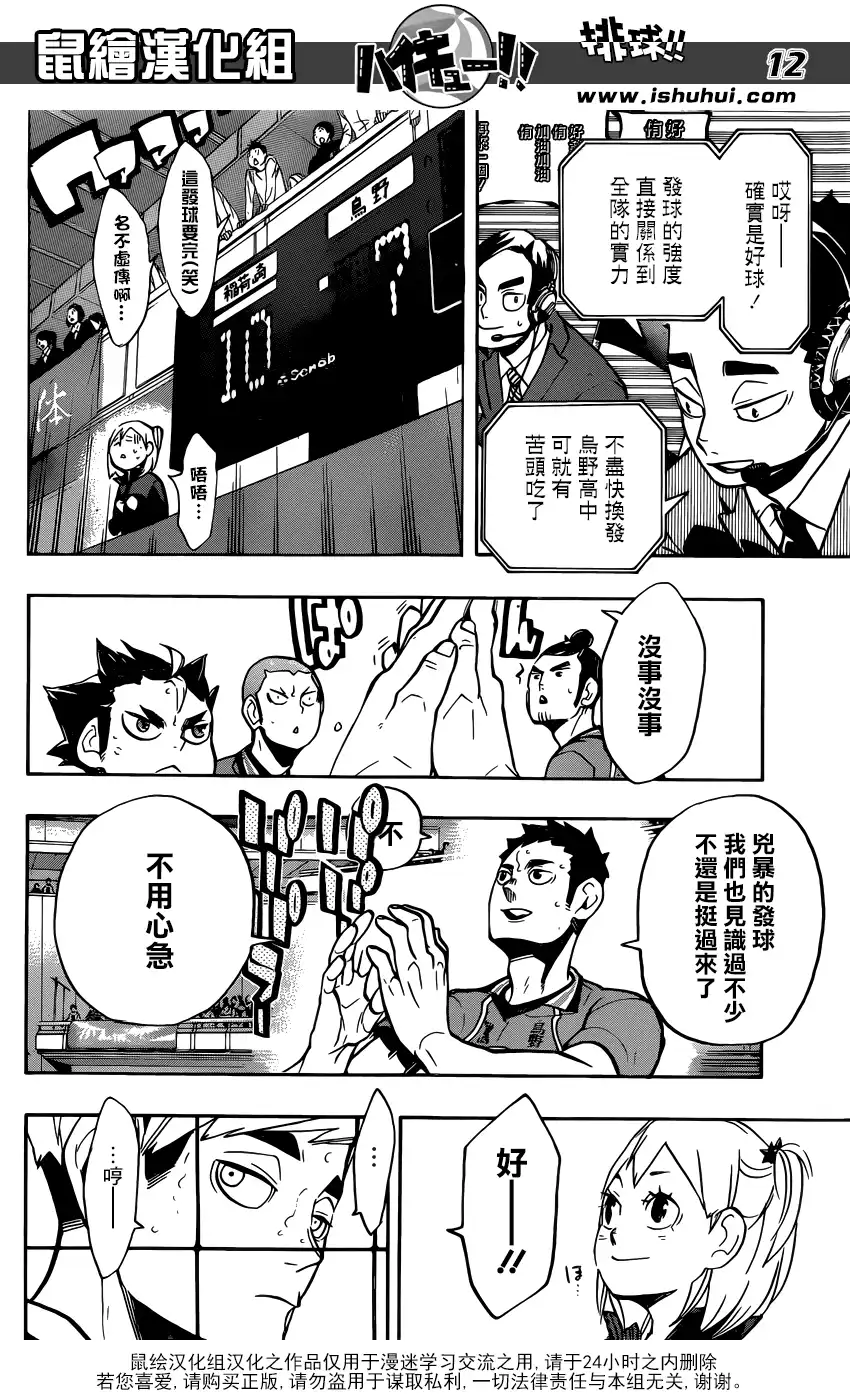 《排球》第253话 追击 第12页