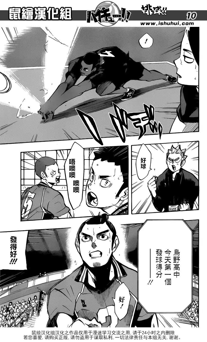 《排球》第254话 怪人•妖怪•魑魅魍魎 第10页
