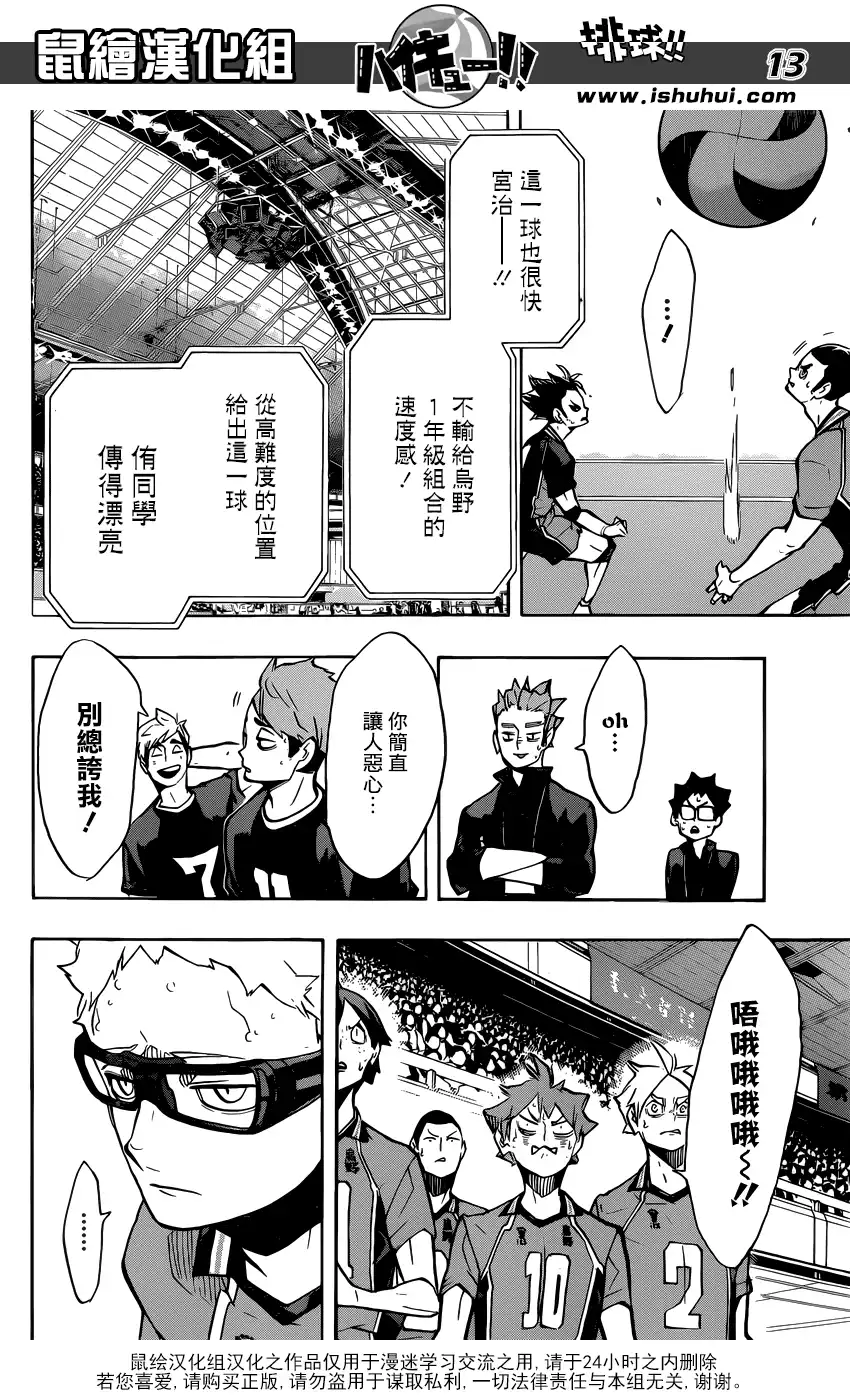 《排球》第254话 怪人•妖怪•魑魅魍魎 第13页
