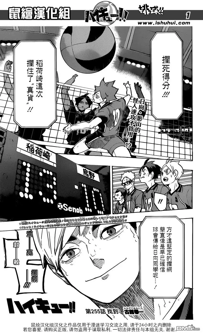 《排球》第255话 找到 第1页