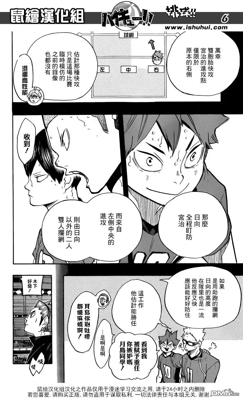 《排球》第257话 正当 第6页