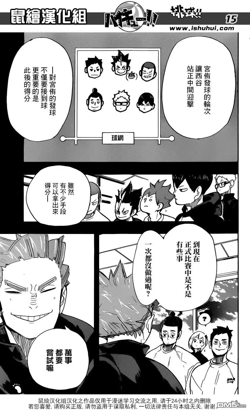 《排球》第261话 手牌 第14页