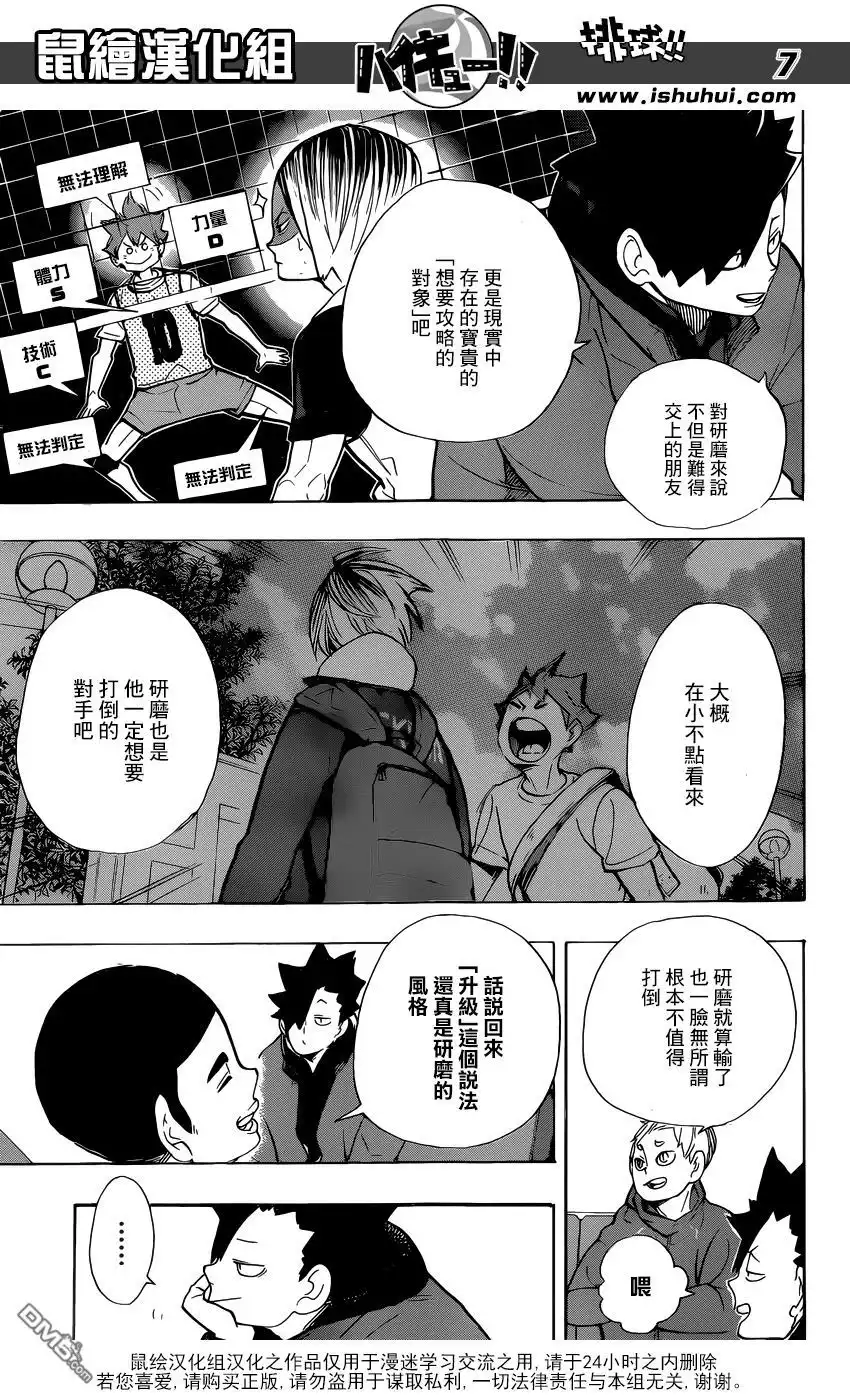 《排球》第265话 与此同时不活泼的猫 第7页