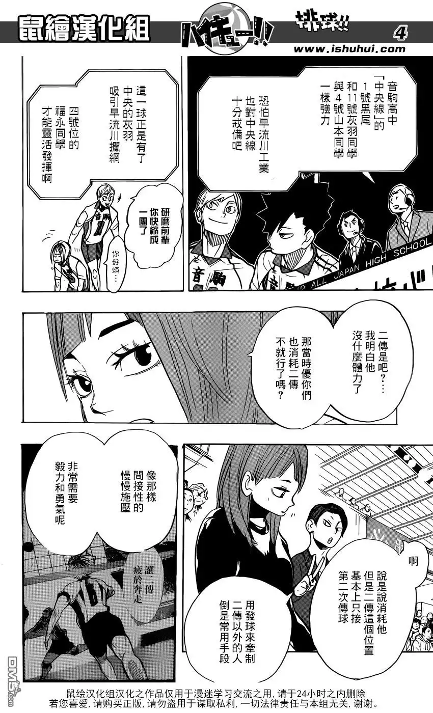 《排球》第267话 陷阱 第4页