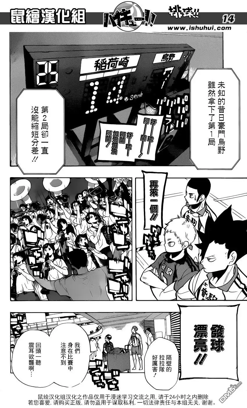 《排球》第269话 野兽们 第14页