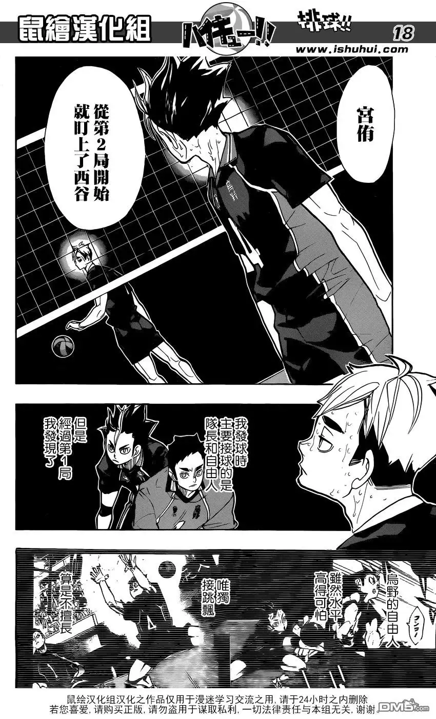 《排球》第269话 野兽们 第18页