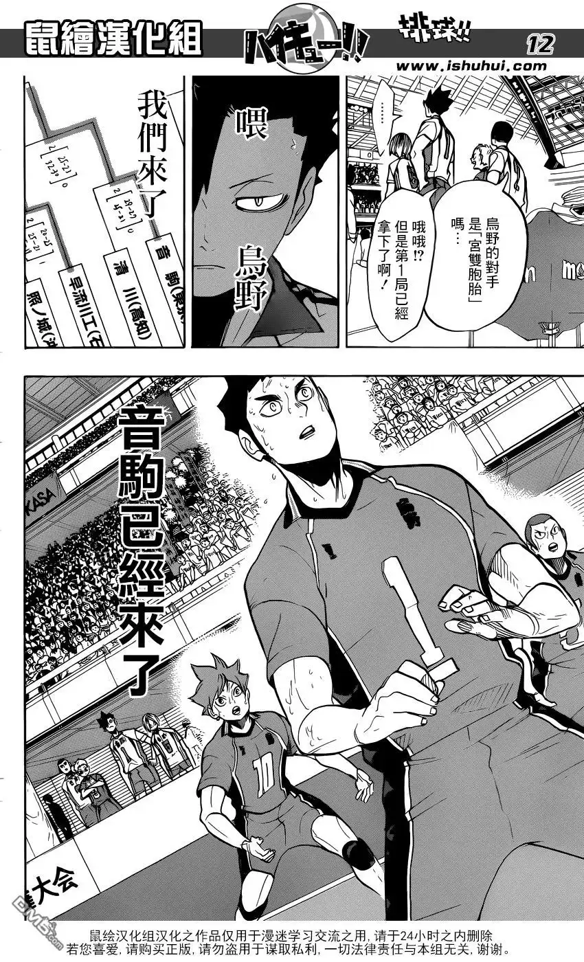 《排球》第269话 野兽们 第12页