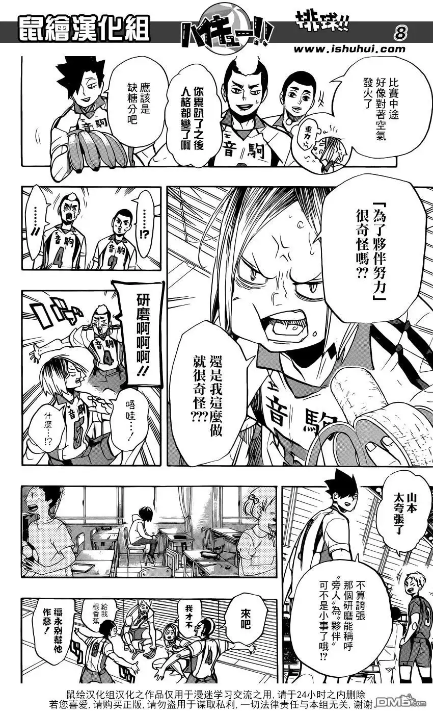 《排球》第269话 野兽们 第8页